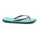 6. NEW BALANCE WOMEN`S PRO THONG FLOPS BLACK/TEAL NBW6076BTL