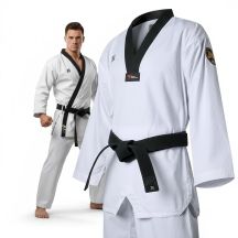 Dobok for Taekwondo MTX 2 Black - approved by World Taekwondo (WT) | MOOTO