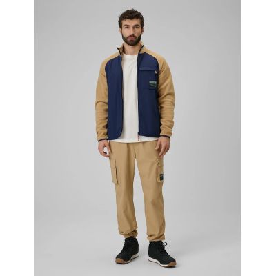 3. Regular fleece with stand-up collar men's 4F 4FRAW25TFLEM446-83S