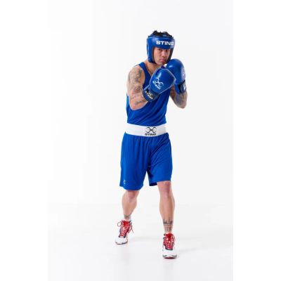 5. Sting WORLD BOXING Tournament Helmet
