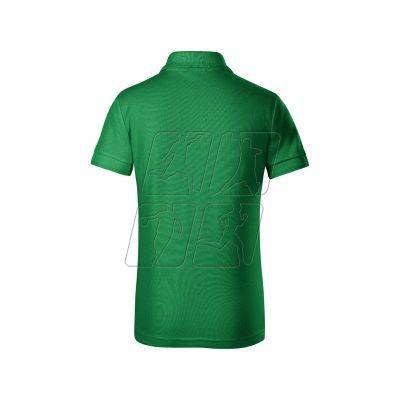 3. Kids Pique Polo Shirt (Grass Green)