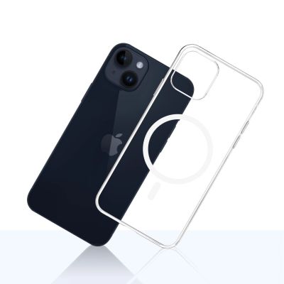 3. 3mk Clear MagCase for Apple iPhone 14 Plus - transparent