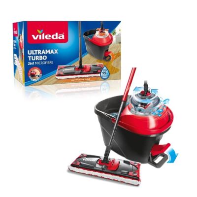 19. Vileda Ultramax TURBO spin mop