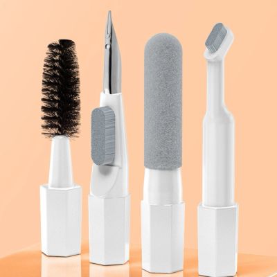 4. 20in1 Multifunctional Cleaning Kit for Headphones, Keyboards and Displays - White