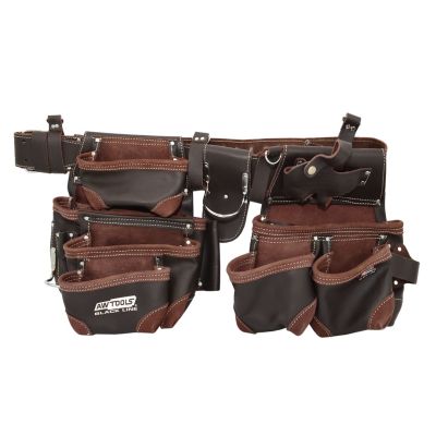 AWTOOLS PROF 14 POCKET BLACK LINE FITTER'S BELT