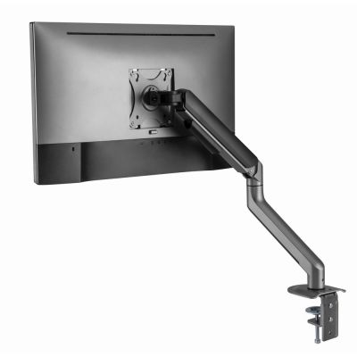9. GEMBIRD DESK ADJUSTABLE ARM/MONITOR HOLDER 17-32, VESA 100X100MM, UP TO 9 KG, GRAY