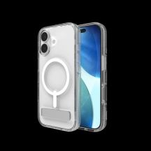 ZAGG Crystal Palace Snap KS MagSafe Case with Stand for iPhone 17 - Clear