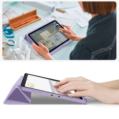 10. Tech-Protect SmartCase Pen case for Xiaomi Redmi Pad 2 11.0 - purple