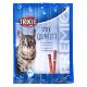 TRIXIE Stick Quintett Premio Sticks with salmon and trout - a treat for cats - 5x5 g