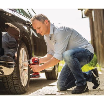 3. Einhell TE-CW 18Li Impact Wrench Black, Red 1/2" 2900 RPM 215 N m 18 V