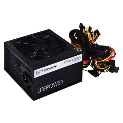 2. Thermaltake Litepower II Black 450W PS-LTP-0450NPCNEU-2 Power Supply (450 W; Active; 120 mm)