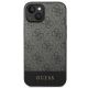 3. Guess 4G Stripe Collection Case for iPhone 14 / 15 Plus - Gray