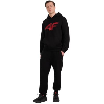 8. Men's sweatshirt 4F M1766 deep black 4FWMM00TSWSM1766 020S