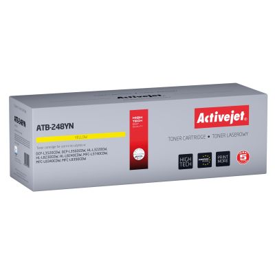2. Activejet ATB-248YN Toner (replaces BrotherTN248Y; Supreme; 1000 pages; yellow)