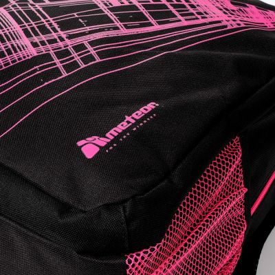 7. Meteor Hathor Backpack 75459 Black and Pink