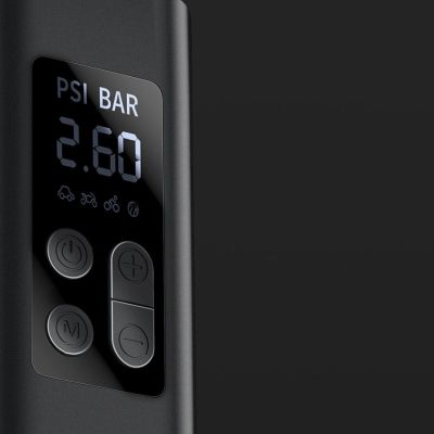 18. Baseus CRCQ000001 Mini Tire Compressor for Cigarette Lighter Socket - Black