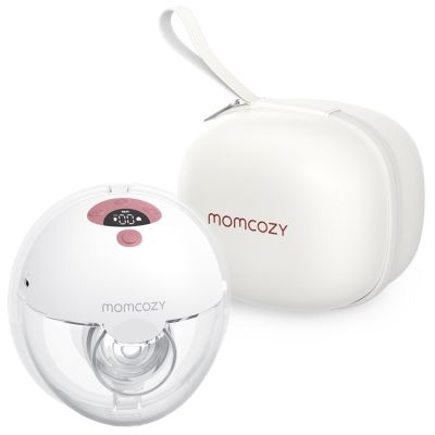 MOMCOZY M5 Single Breast Pump Red