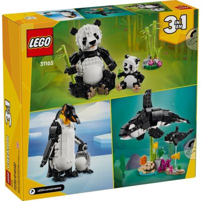 2. LEGO Creator 3in1 31165 - Wild Animals: Panda Family