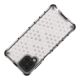 7. Honeycomb Case armor cover with TPU Bumper for Samsung Galaxy A22 4G transparent