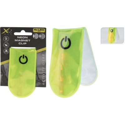 MAGNETIC REFLECTIVE CLIP 4 LED XQMAX