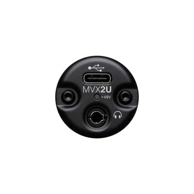 5. Shure MVX2UG2 - Digital Audio Interface, XLR to USB