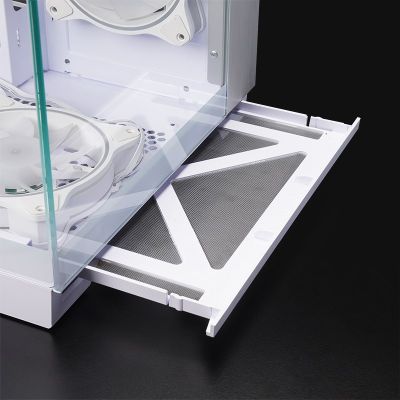 9. Chieftec GM-30W-TG-OP Computer Security & Holder Cube White