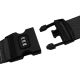 2. UNIVERSAL SECURITY STRAP FOR SUITCASE 180x5CM WITH CODE PROWORLD GRAY