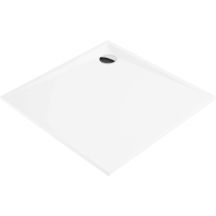 Square acrylic shower tray 80 cm