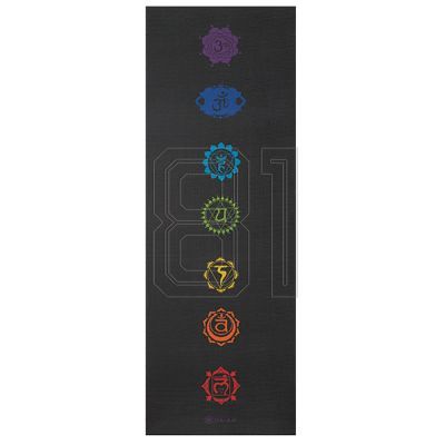 5. Gaiam Premium Chakra 62610 Yoga Mat