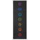 5. Gaiam Premium Chakra 62610 Yoga Mat