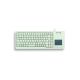 4. CHERRY XS Touchpad Keyboard Universal USB QWERTZ German Gray