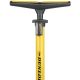 10. DUNLOP WORKSHOP BICYCLE PUMP 230PSI (16BAR) WITH MANOMETER YELLOW