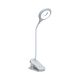 Mini Wozinsky Wireless LED Reading Lamp with Clip + USB-C Cable - White