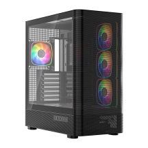 MODECOM VOLCANO AQ 300 ARGB MIDI BLACK CASE