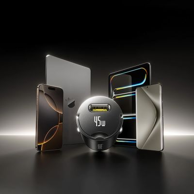 13. Baseus PrimeTrip VP2 45W USB-C Car Charger with 60W USB-C to USB-C 1m Cable - Black