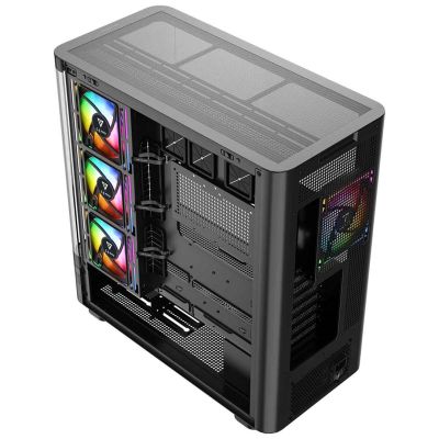 32. MODECOM VOLCANO AQ 200 ARGB MIDI CASE BLACK