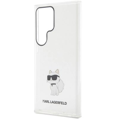 6. Karl Lagerfeld IML Choupette case for Samsung Galaxy S24 Ultra - transparent