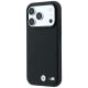 2. BMW M Tire Track Metal Logo MagSafe Case for iPhone 17 Pro Max / 18 Pro Max - Black