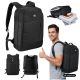 12. NANORS LAPTOP BACKPACK, 15.6", BLACK, 42X28.5X14, WATERPROOF RS204 B RS204 B