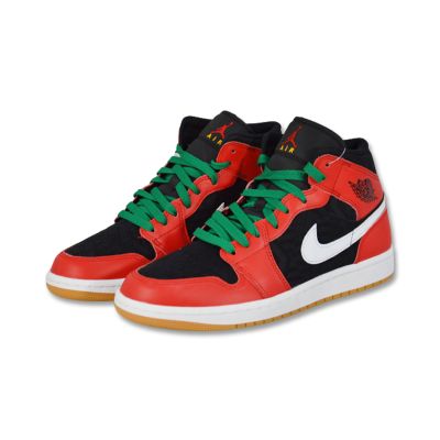 3. Men's Air Jordan 1 Mid SE Christmas Shoes - DQ8417-006