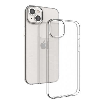 7. Gel case cover for Ultra Clear 0.5mm iPhone 14 Max transparent