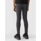 4. Girls' elastic cotton leggings 4F Junior