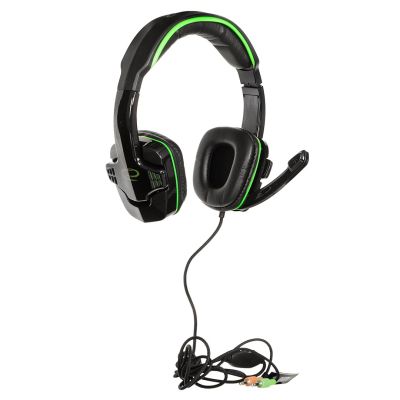 4. Esperanza EGH310G headphones (black, green)