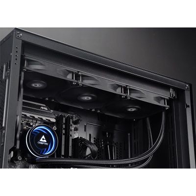 9. Chieftec Iceberg 360 Dark Water Cooling