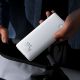 22. Baseus Airpow Lite 10000mAh 22.5W Power Bank with Built-in USB-C and Lightning Cables - White