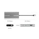 3. Orico XDR 12in1 USB-C Docking Station USB-A USB-C HDMI 4K VGA RJ45 Gigabit PD 100W SD and microSD Card Reader - Silver
