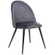 DINING CHAIR SLANO GRAY 54X52X84
