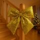 20. DECORATIVE GOLD BOW 39x50CM MICA