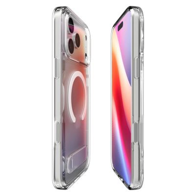 5. Spigen Ultra Hybrid "S" MagSafe Case for iPhone 17 Pro - Clear and White