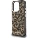 6. Karl Lagerfeld IML Leopard Pattern MagSafe Case for iPhone 16 Pro Max - Brown